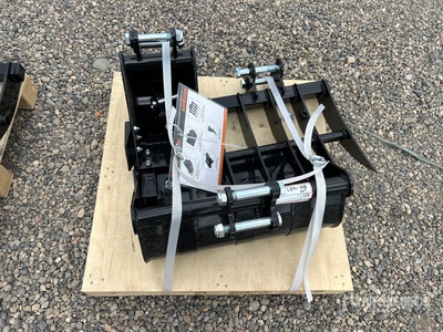 Quantity of (5) 2026 AGT 12EX-SET5 Mini Excavator Attachments (Unused)