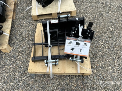 Quantity of (5) 2026 AGT 12EX-SET5 Mini Excavator Attachments (Unused)