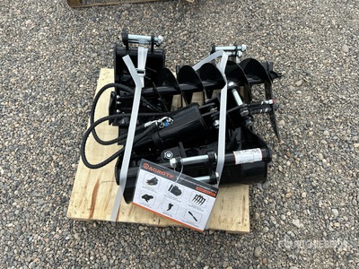 Quantity of (6) 2026 AGT 12EX-SET6 Mini Excavator Attachments (Unused)