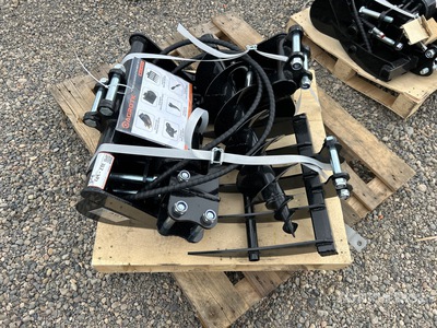 Quantity of (6) 2026 AGT 12EX-SET6 Mini Excavator Attachments (Unused)