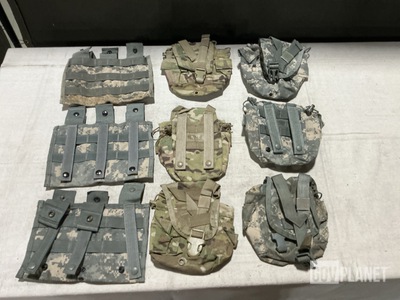 (158) M4 Three Mag Pouches & (306) General Purpose Canteen Pouches