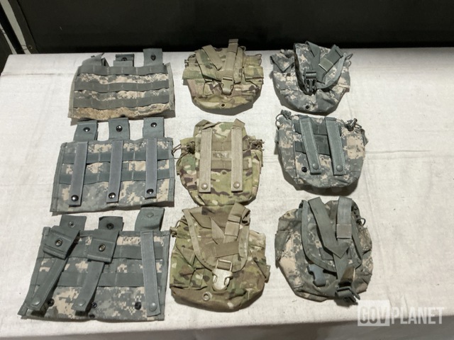 (158) M4 Three Mag Pouches & (306) General Purpose Canteen Pouches