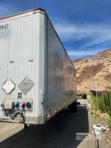 2014 Stoughton DVW-285S-C-WDG 28 ft S/A Van Trailer