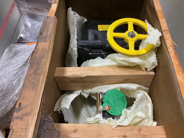 (3) J.A. Moody 804-1749102 Butterfly Valves