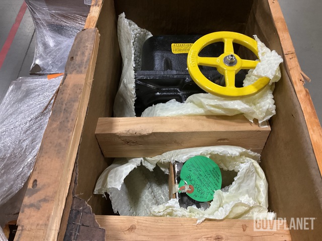 (3) J.A. Moody 804-1749102 Butterfly Valves