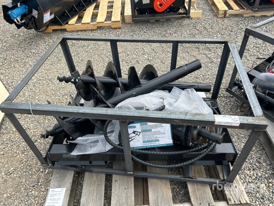 2026 Mower King SSECAG-Y Skid Steer Auger (Unused)