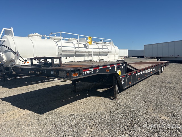 1995 Trail-Eze DHT7048 48 ft T/A Hydraulic Tail Trailer