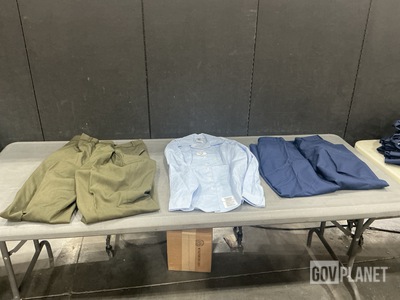 (1) Pair of Men’s Trousers, (102) Women’s Shirts & Assorted Items