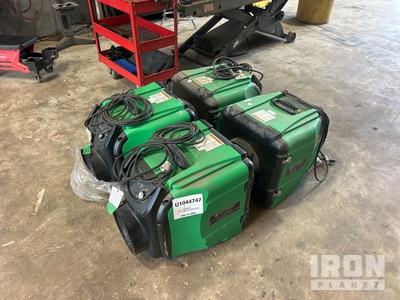 Quantity of (4) Abatement Technologies PRED750 Electric Portable Air Scrubbers