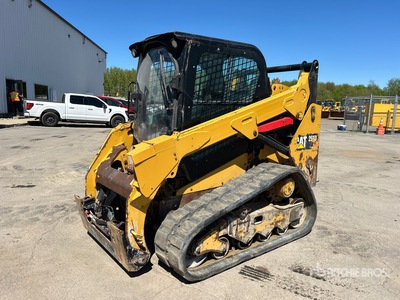 2018 Cat 259D Two-Speed Chargeuse sur rails compacte