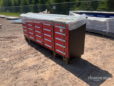 Steelman 10 ft 25-Drawer Panca da Lavoro (Unused)