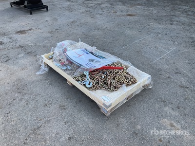 Quantity of (10) Greatbear 5400 lb Ratchet Binder and Chain (Unused)