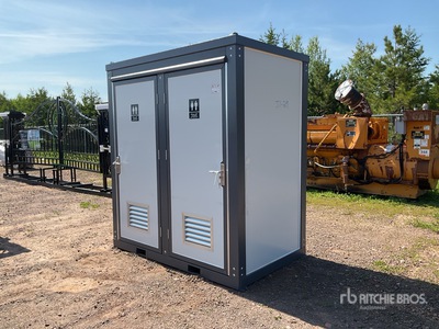Bastone 4 ft 2 in x 3 ft 3 in 2 Person Portable Toilet (Unused)