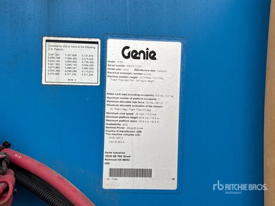 2005 Genie S-65 4WD Diesel Podnośnik teleskopowy