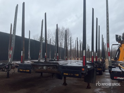 2011 Trailex 53 ft Quad/A Short Wood Rimorchio per trasporto tronchi