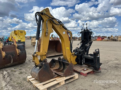 2006 Cat BH160 Skid Steer Backhoe