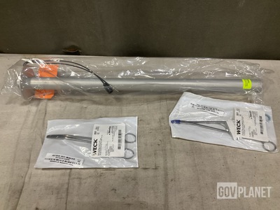 (1) Liquid Transmitter, (6) Clip Appliers & Assorted Items
