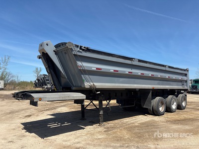 2001 Arnes 30 ft Tri/A End Dump Trailer