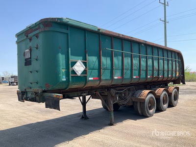 1997 Arnes 30 ft Tri/A Open Top Remolque de Residuos (Inoperable)