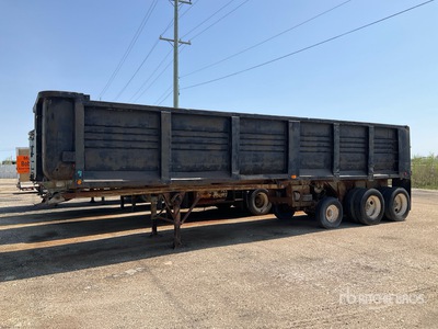 1996 LW3340-AIR 30 ft Tri/A Open Top Remolque de Residuos