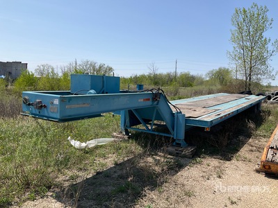 1995 Midland 42 ft T/A Flatbed Trailer (Inoperable)