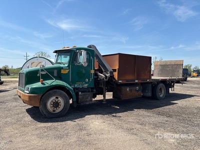 1984 Pitman Knuckle Boom on 1996 Peterbilt 330 4x2 Boom Truck