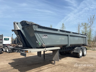 2005 Load Line 26 ft T/A End Dump Trailer