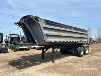 1999 Arnes 22 ft T/A End Dump Trailer