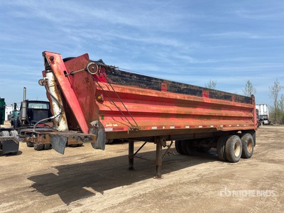 2007 Renn 26 ft T/A End Dump Trailer