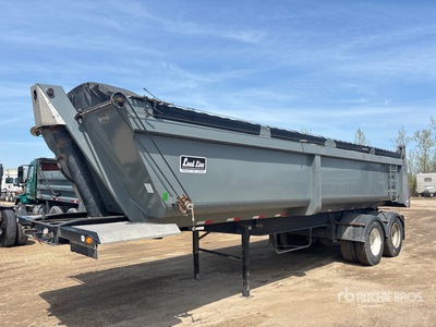 1999 Arnes 26 ft T/A End Dump Trailer