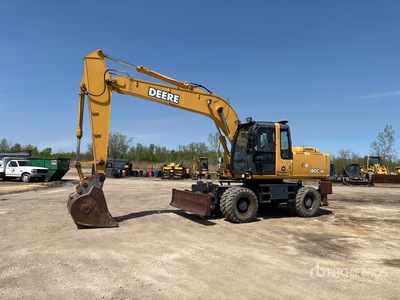 2007 John Deere 180CW Wheel Excavator