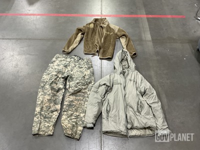 (8) Parkas, (13) Jackets, (8) Pairs of Trousers & Assorted Items
