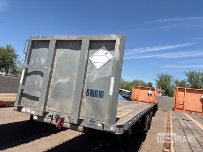 2016 Hyundai Trailer 36 ft T/A Flatbed Trailer
