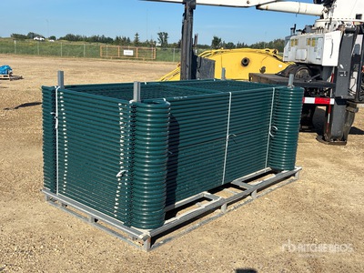 Quantity of (28) 2026 Suihe SP10-S-28 Mesh Powder Coated Vee Paneel (Unused)