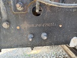 Frame Stamp Serial Number/VIN Photo