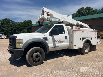 Altec 37 ft on 2008 Ford F-550 XL 4x2 Bucket Truck