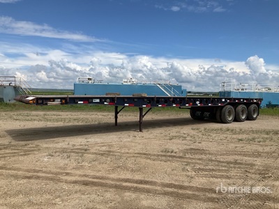 2007 Scona 48 ft Tri/A Flatbed Oilfield Trailer
