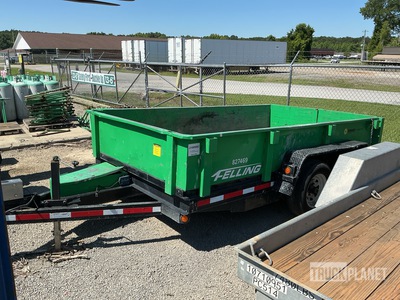 2016 Felling FT-10DT-HD-G 12 ft T/A Dump Utility Trailer