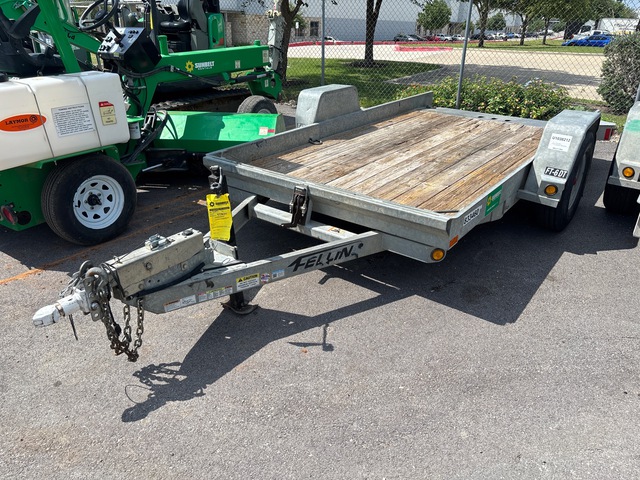 2016 Felling FT6TGW 12 ft S/A Tilt Deck Trailer