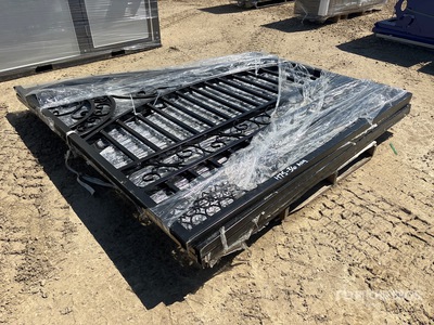 Quantity of (2) 2026 Suihe NG-14Eu-2 Wrought Iron Bi-Parting 14 ft ドライブウェイ ゲート (Unused)