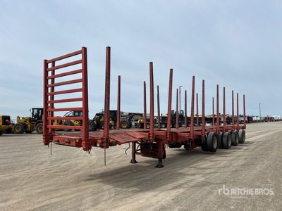 1999 Timmins 50 ft Quad/A Log Trailer