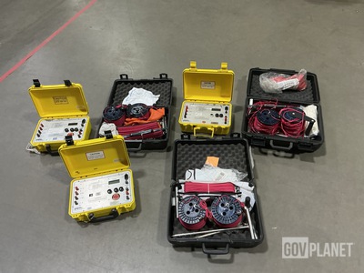 (5) PPM R1L-C Ground Resistance Testers