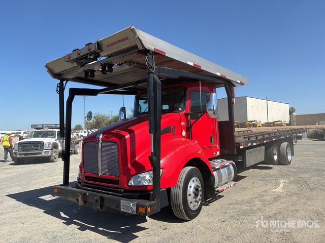 2013 Kenworth T400 6x2 4 Car Rollback Truck