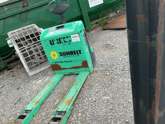 2022 Mitsubishi PW23 4500 lb Electric Pallet Jack 2022 Mitsubishi PW23 4500 lb Electric Pallet Jack