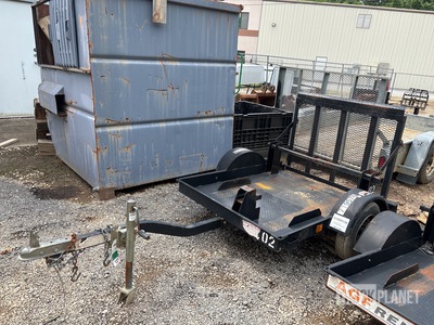 2017 Teske T22979 5 ft S/A Trencher Trailer
