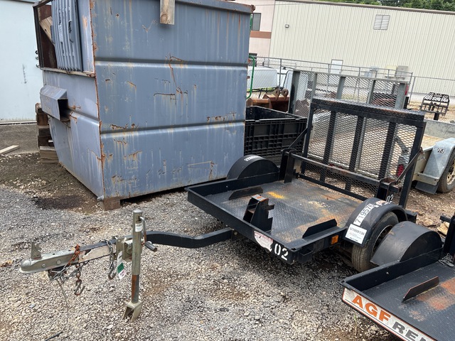 2017 Teske T22979 5 ft S/A Trencher Trailer