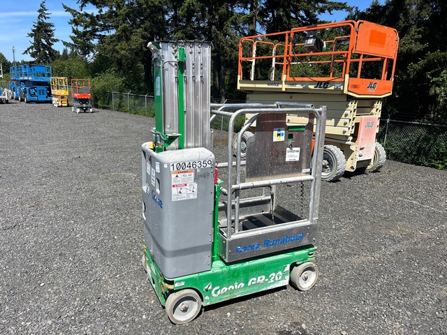 2018 Genie GR-20 Vertical Mast Lift