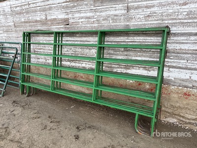 Quantity of (5) 10 ft Livestock Panel
