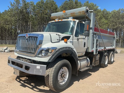 2012 International 7600 6x4 شاحنة قلابة /محورين