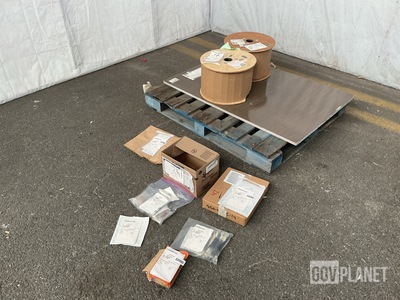 (2) Rolls of Cable, (1) Insulation Sheet, (1) Circuit Breaker & Assorted Items